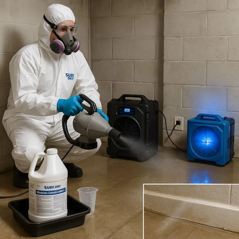 Sanitization and Odor Removal process in Happy Camp, CA